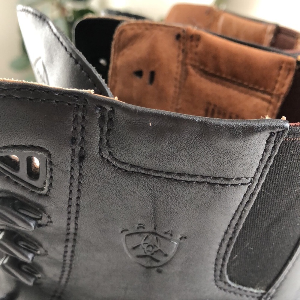 Ariat Equestrian Black Riding Boots. Mens Size 10 - Picture 7 of 15